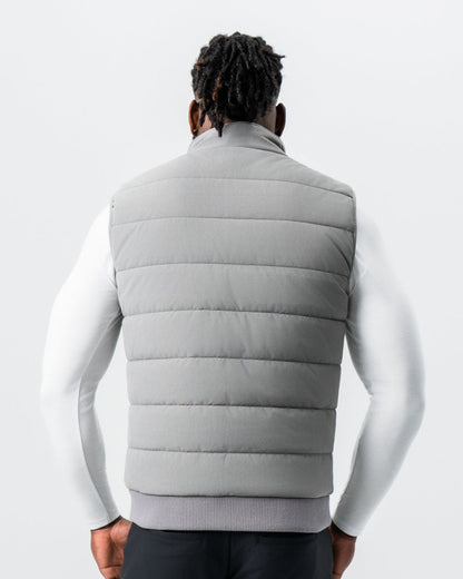 State & Liberty Down Vest - Light Grey