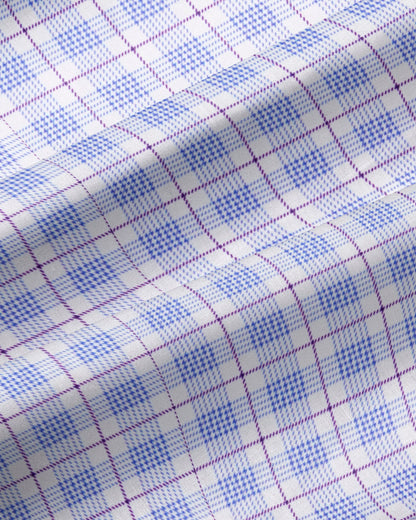 State & Liberty "The Baron" Purple and Blue Plaid