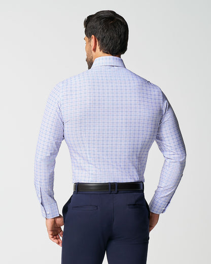 State & Liberty "The Baron" Purple and Blue Plaid