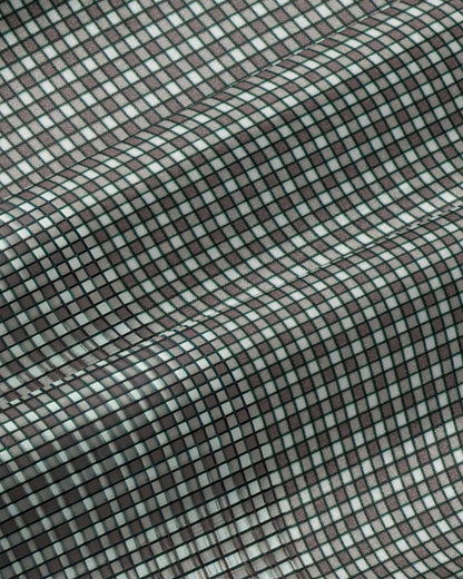 State & Liberty "The La Porta" Green, White, & Black Mini Double Check