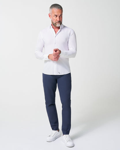 State & Liberty "The Everest" Winter-Weight Solid White