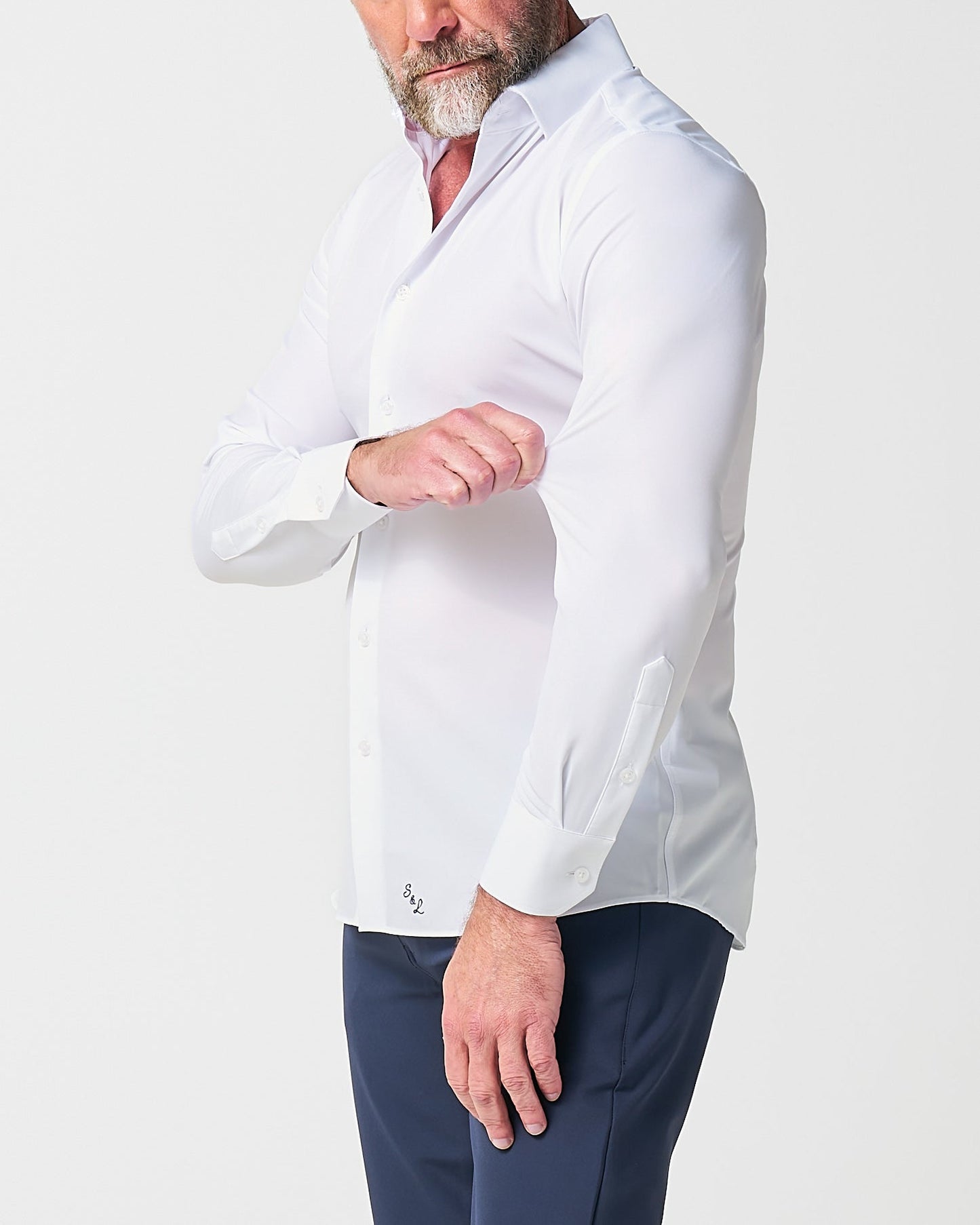 State & Liberty "The Everest" Winter-Weight Solid White