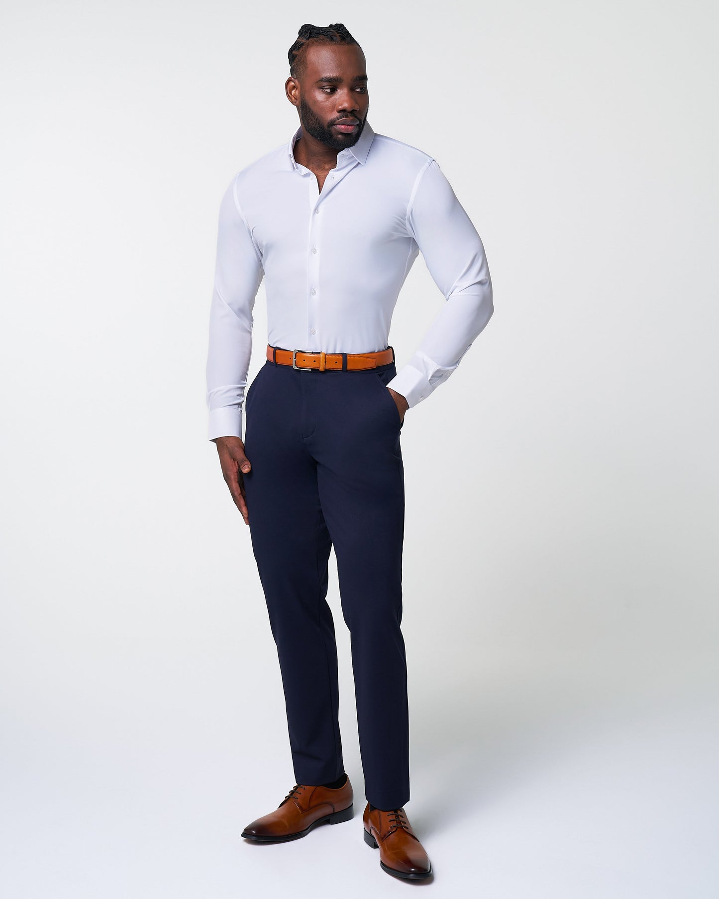 State & Liberty "The Everest" Winter-Weight Solid White