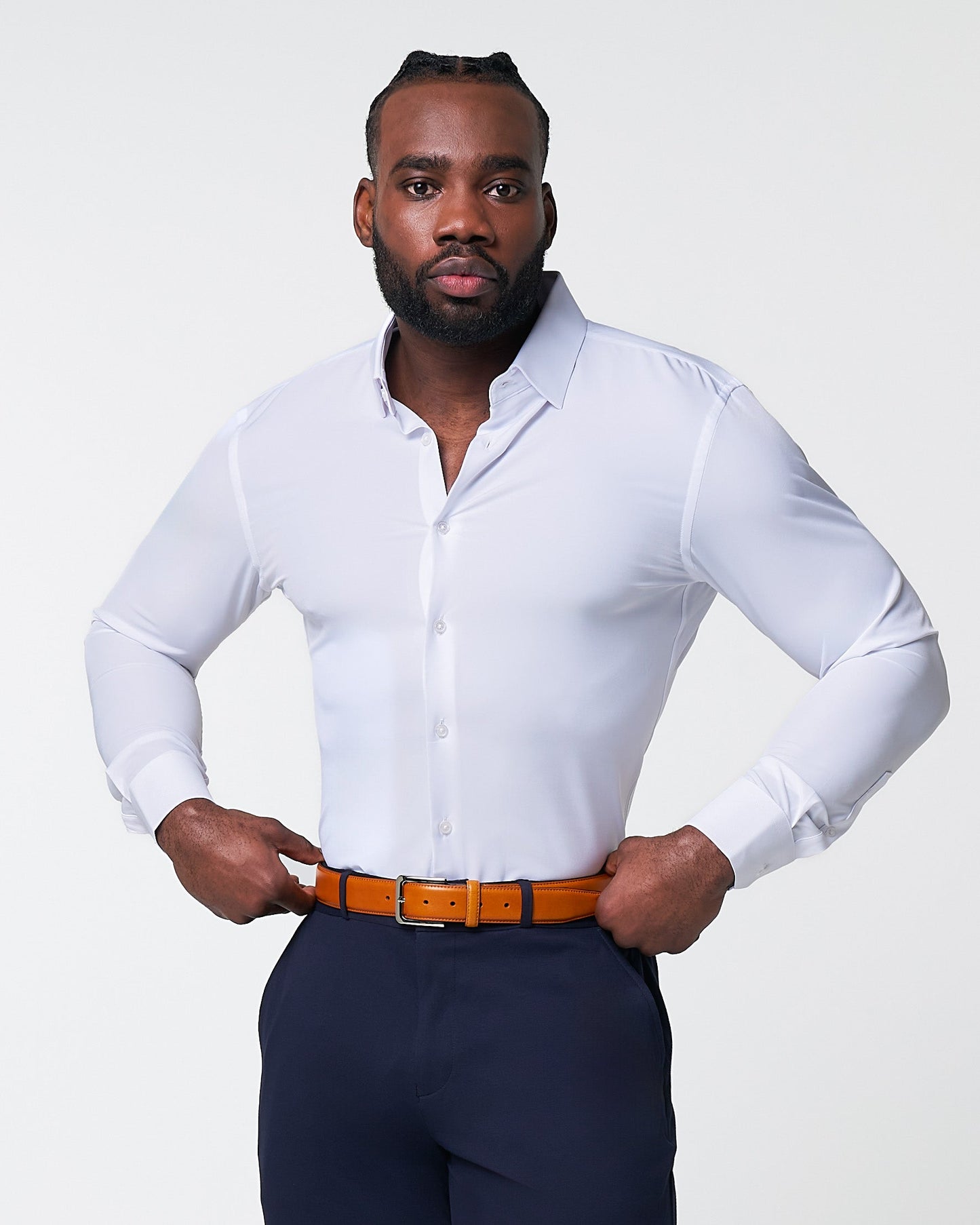 State & Liberty "The Everest" Winter-Weight Solid White