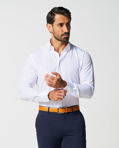 State & Liberty "The Everest" Winter-Weight Solid White