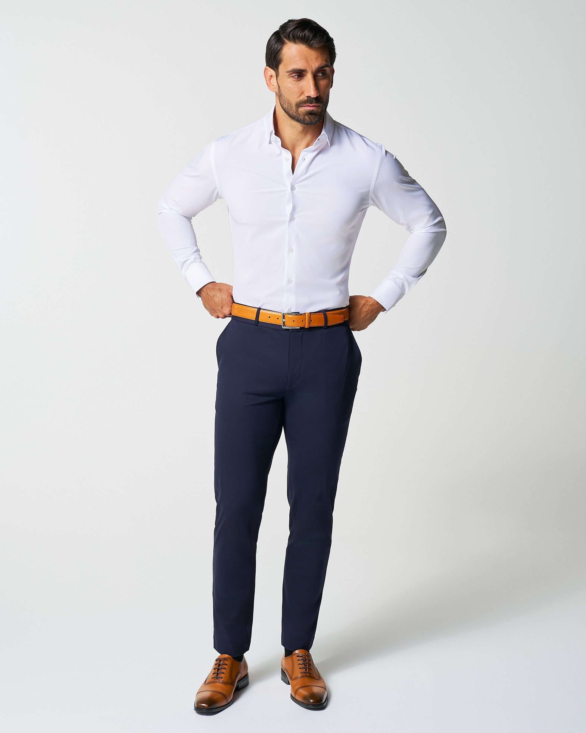 State & Liberty "The Everest" Winter-Weight Solid White