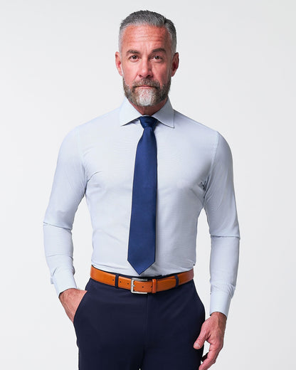 State & Liberty "The Jameson" Mini Navy Dot Print