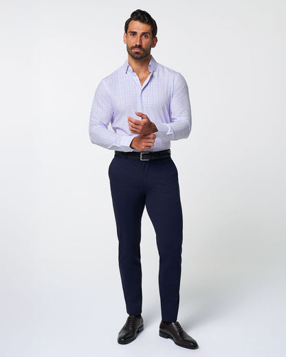 State & Liberty "The Lavender" Light & Dark Purple Plaid
