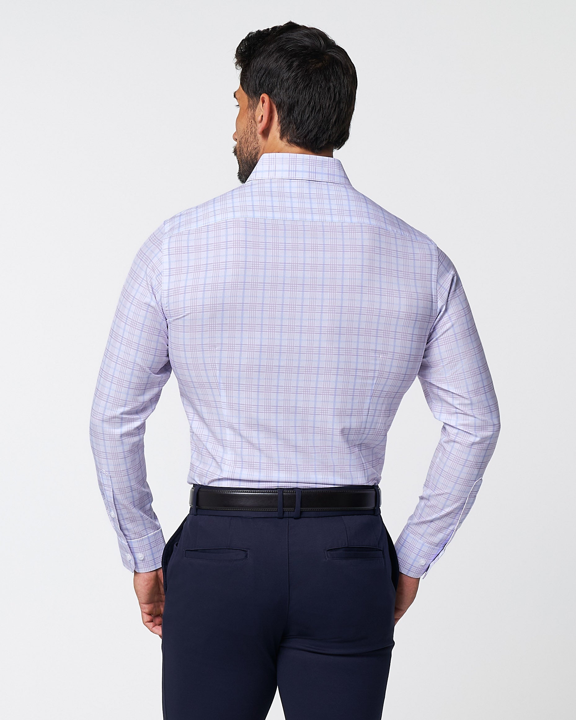 State & Liberty "The Lavender" Light & Dark Purple Plaid