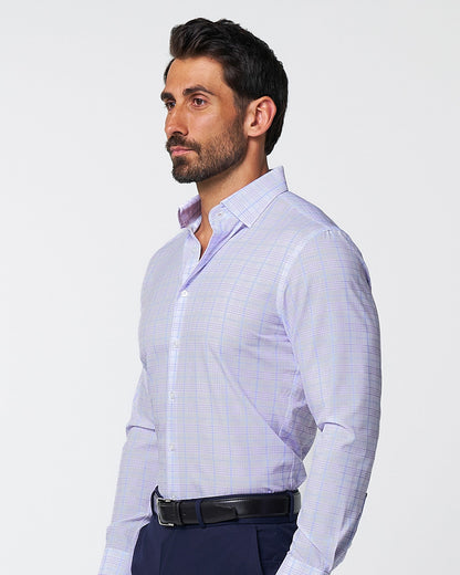 State & Liberty "The Lavender" Light & Dark Purple Plaid