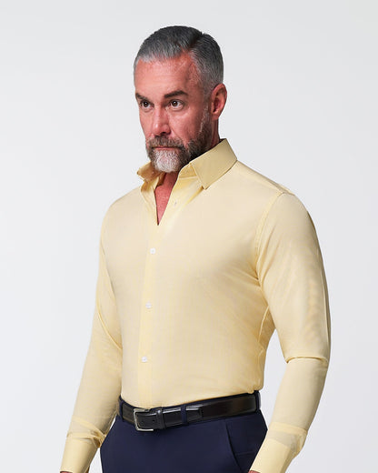 State & Liberty "The Stanley" Yellow Microcheck
