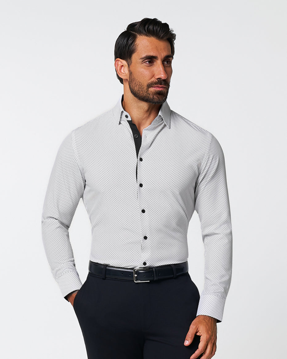 State & Liberty "The Tatar" White With Black Dots