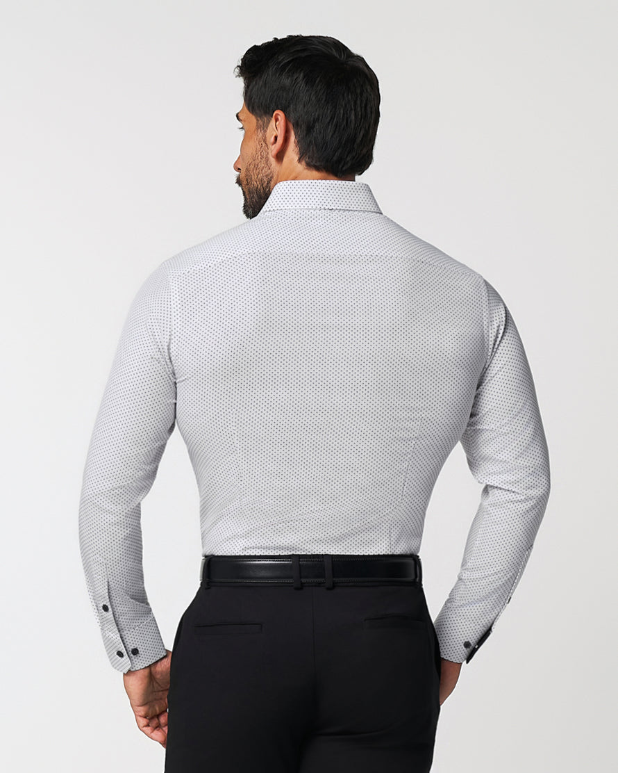 State & Liberty "The Tatar" White With Black Dots