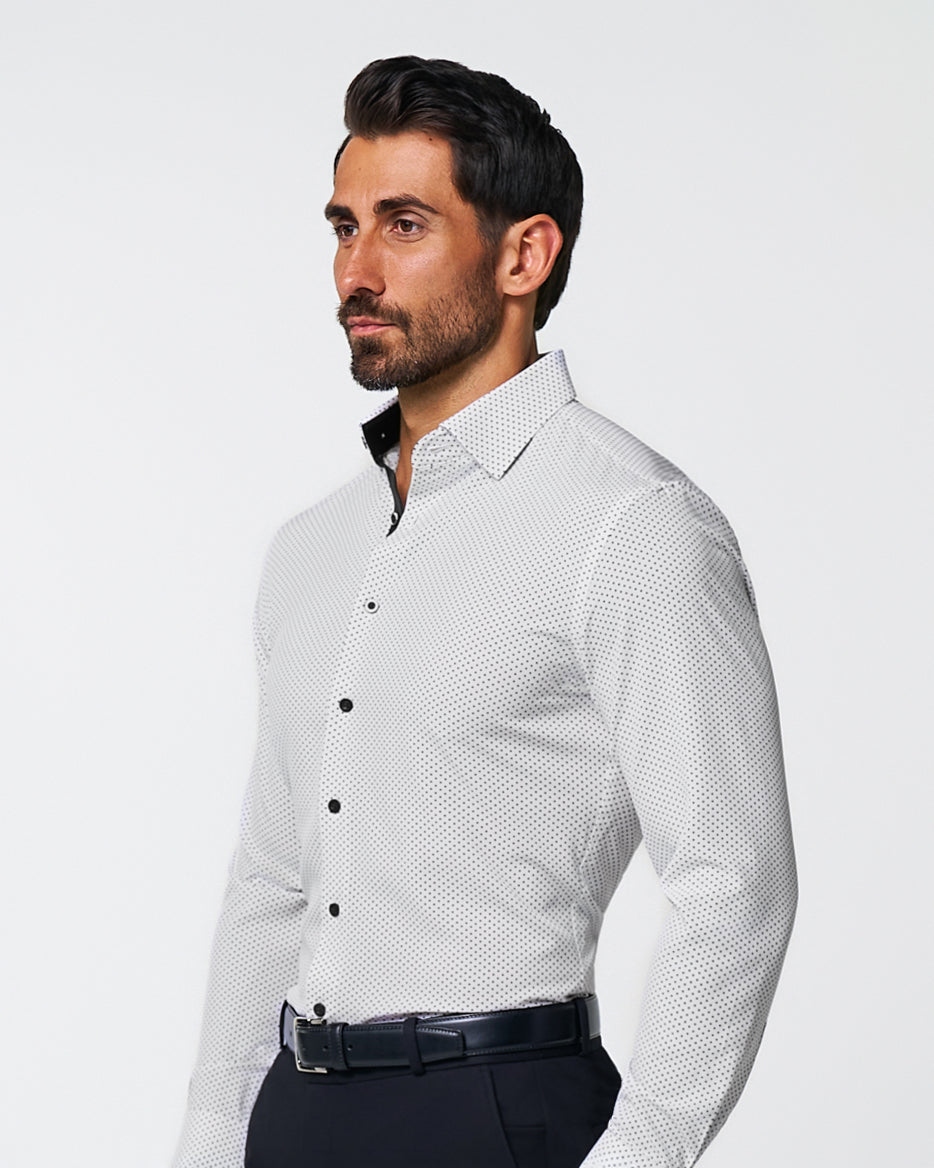 State & Liberty "The Tatar" White With Black Dots