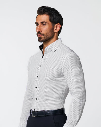 State & Liberty "The Tatar" White With Black Dots