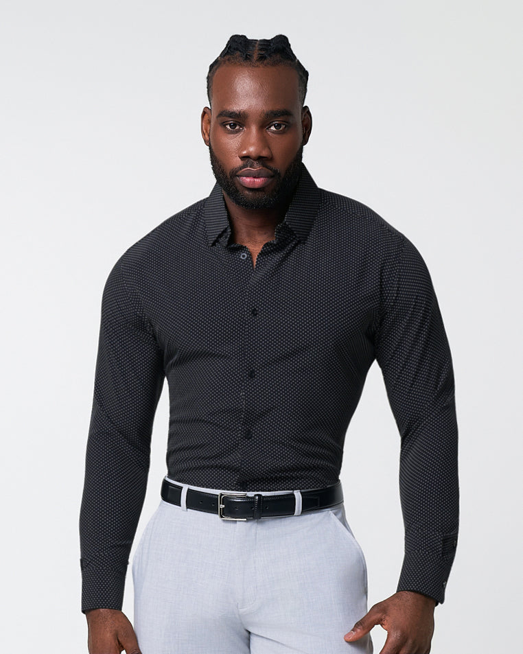 State & Liberty "The Reader" Black with White Dots