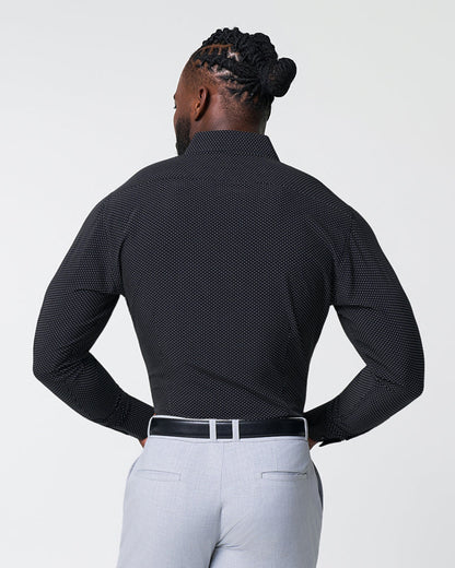 State & Liberty "The Reader" Black with White Dots