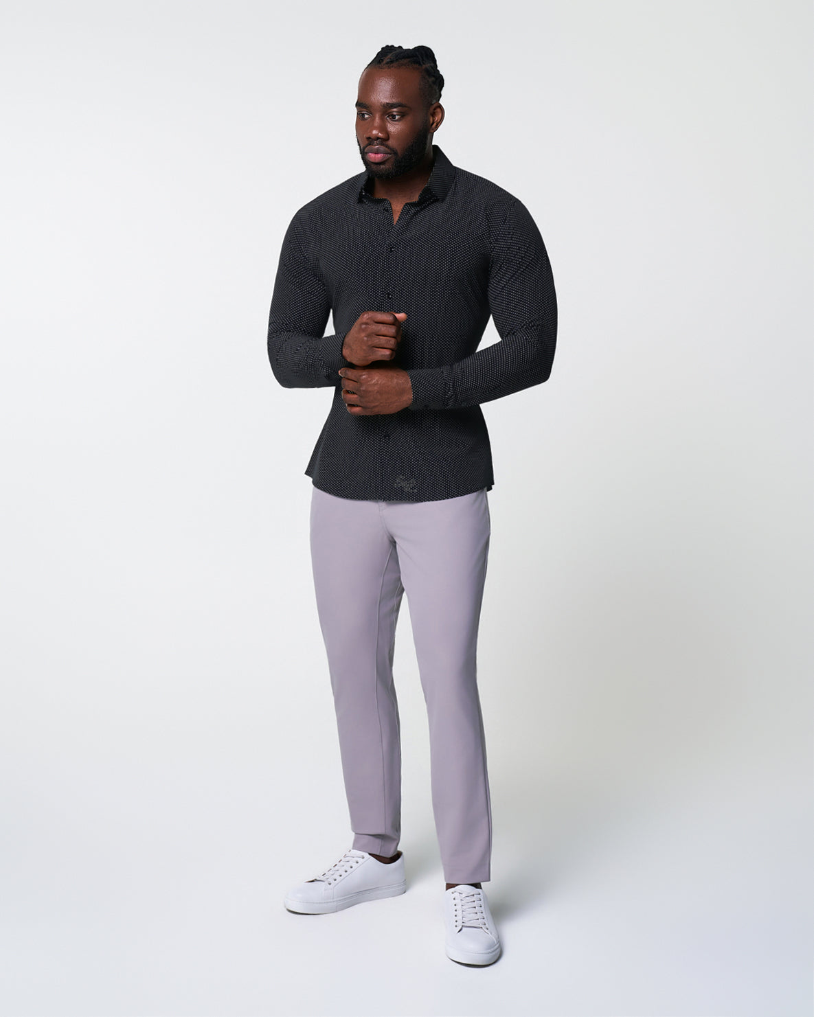 State & Liberty "The Reader" Black with White Dots