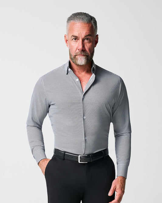 State & Liberty "The Newbury" Black Windowpane