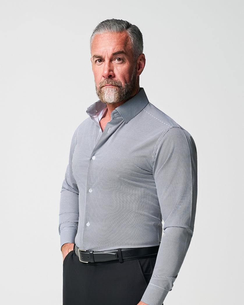 State & Liberty "The Newbury" Black Windowpane