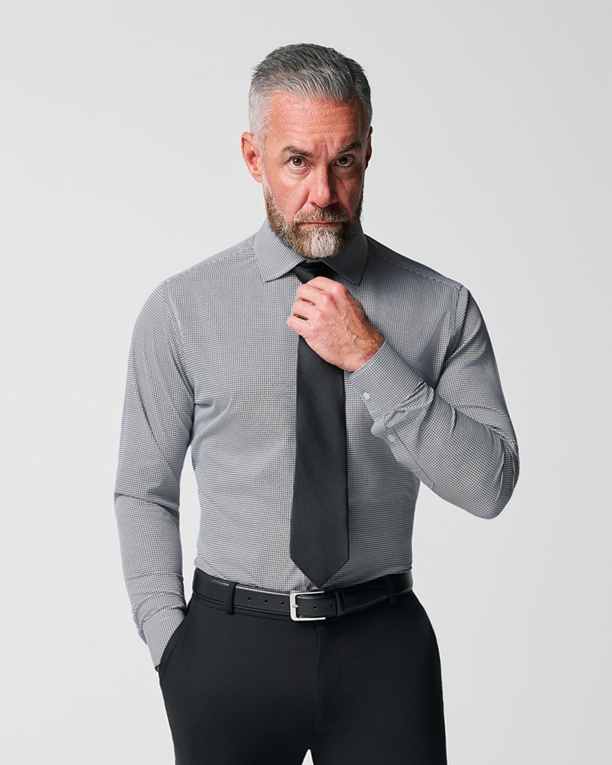 State & Liberty "The Newbury" Black Windowpane