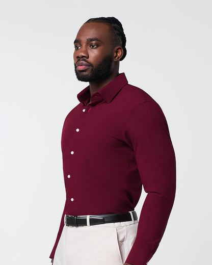 State & Liberty "The Ward" Solid Maroon