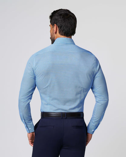 State & Liberty "The Meram" Blue Windowpane