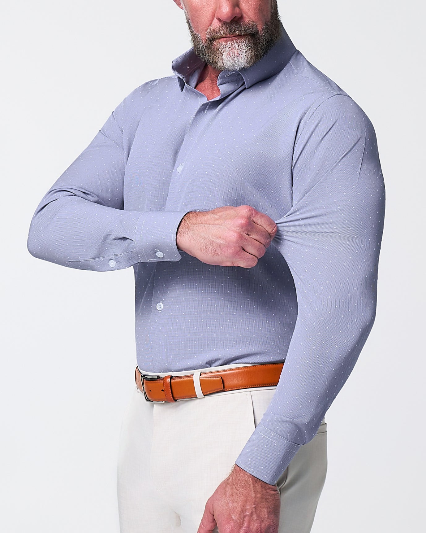 State & Liberty "The Lambert" Blue with White Dots