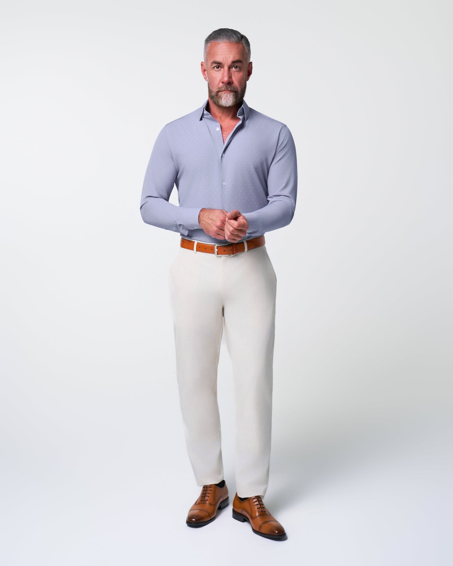 State & Liberty "The Lambert" Blue with White Dots