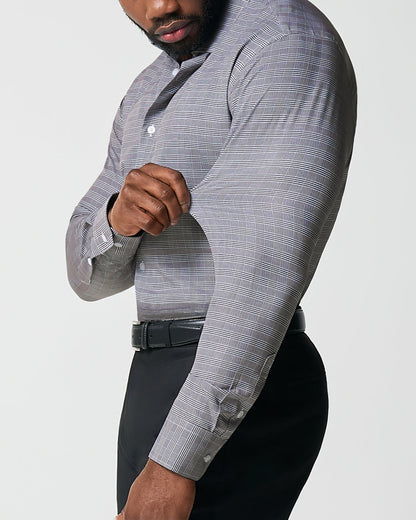 State & Liberty "The Gunnar" Grey and Black Plaid
