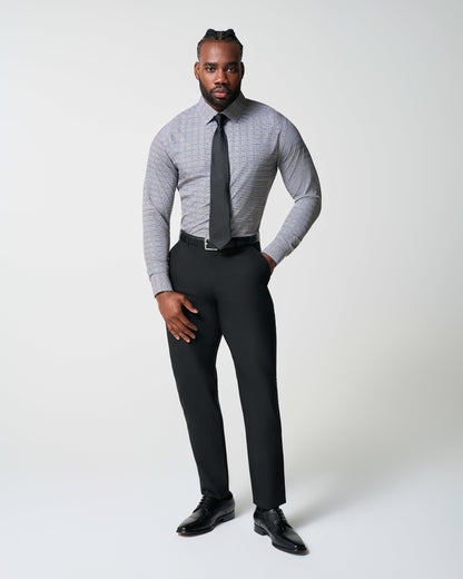 State & Liberty "The Gunnar" Grey and Black Plaid