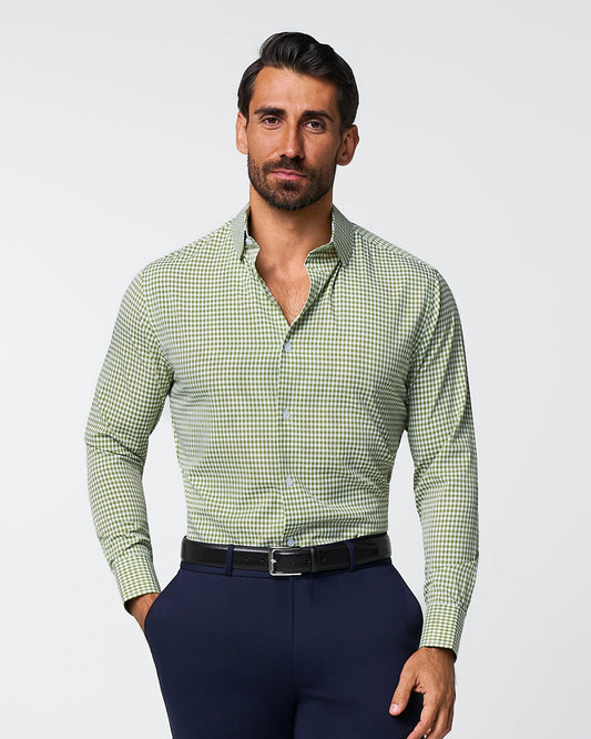 State & Liberty "The Dallas" Green Gingham