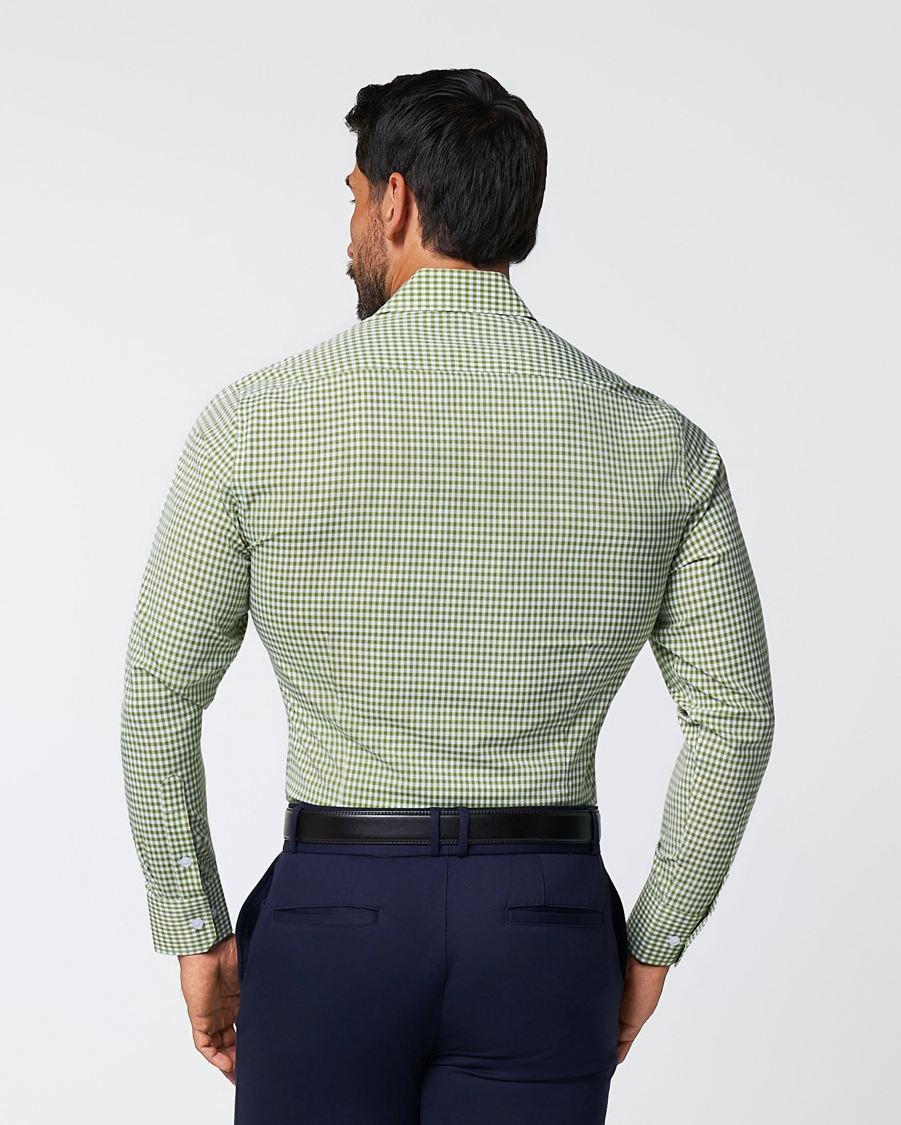 State & Liberty "The Dallas" Green Gingham
