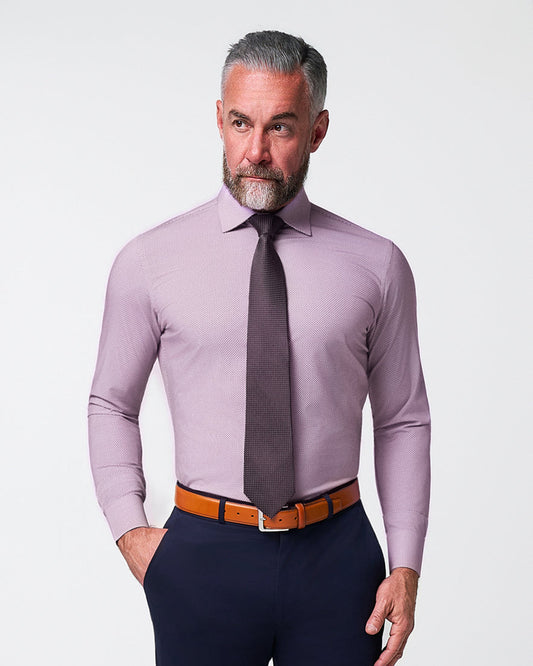State & Liberty "The Cullinan" Purple Diamond Print