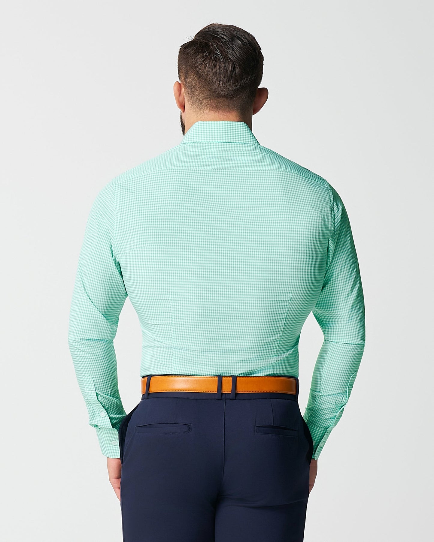 State & Liberty "The Charley" Mint Green Gingham