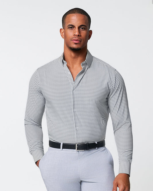 State & Liberty "The Chaney" Forest Green Gingham