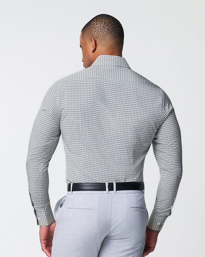 State & Liberty "The Chaney" Forest Green Gingham