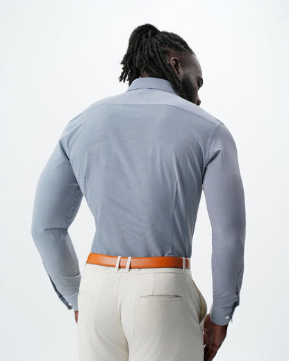 State & Liberty "The Hugo" Navy Pinstripe
