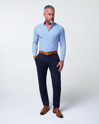 State & Liberty "The Bonino" Blue Gingham