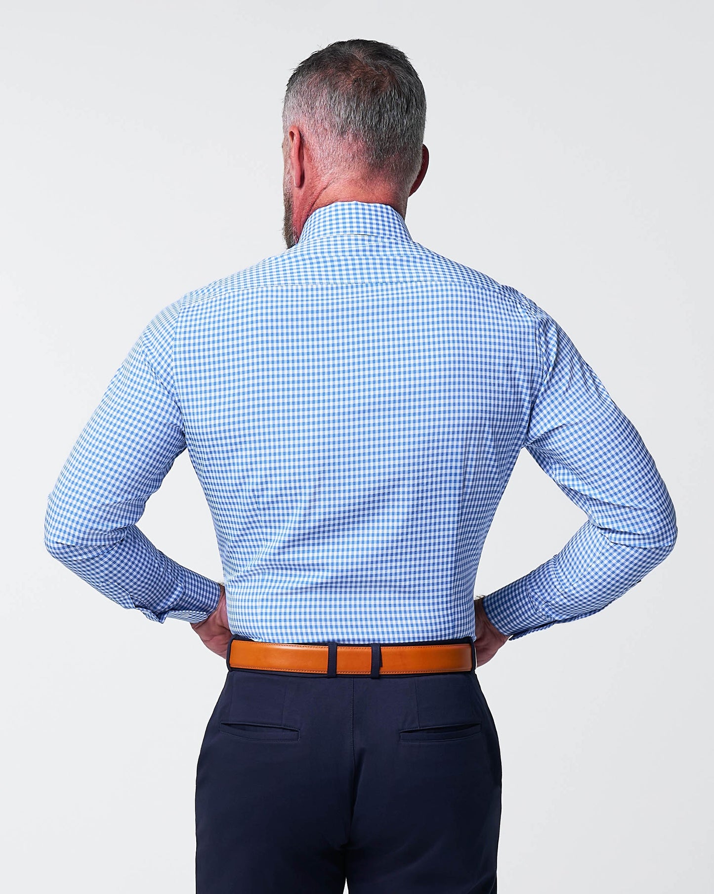 State & Liberty "The Bonino" Blue Gingham