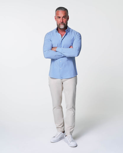 State & Liberty "The Bonino" Blue Gingham