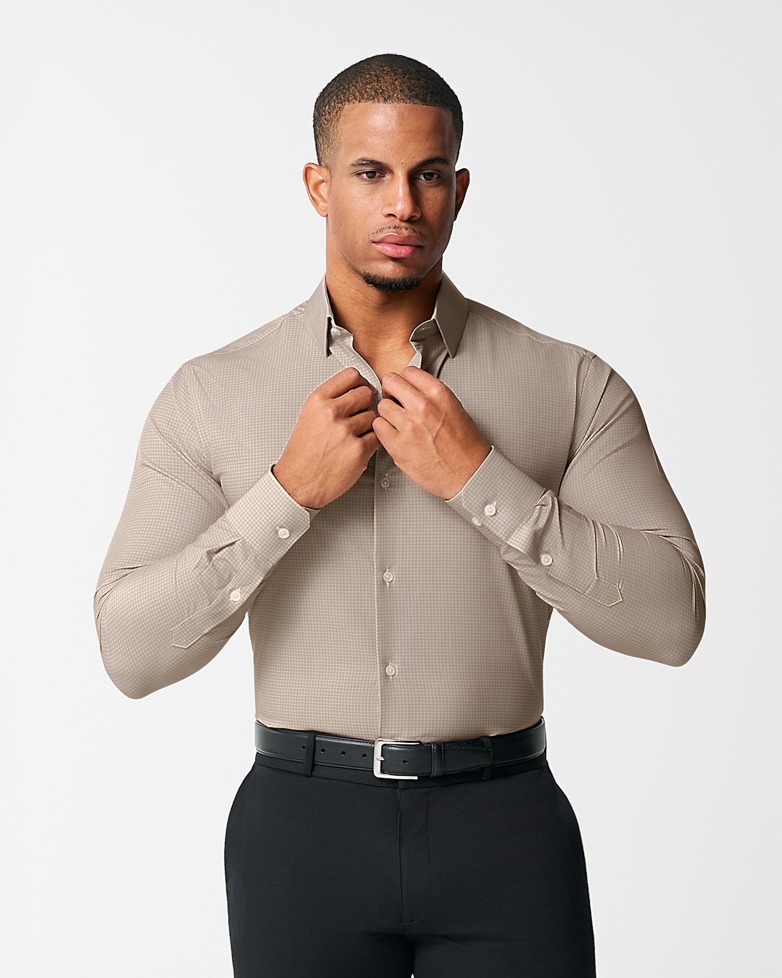 State & Liberty "The Brooks" Light Brown Double Check