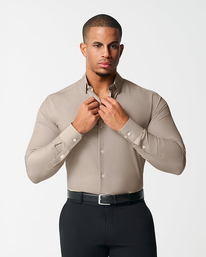 State & Liberty "The Brooks" Light Brown Double Check
