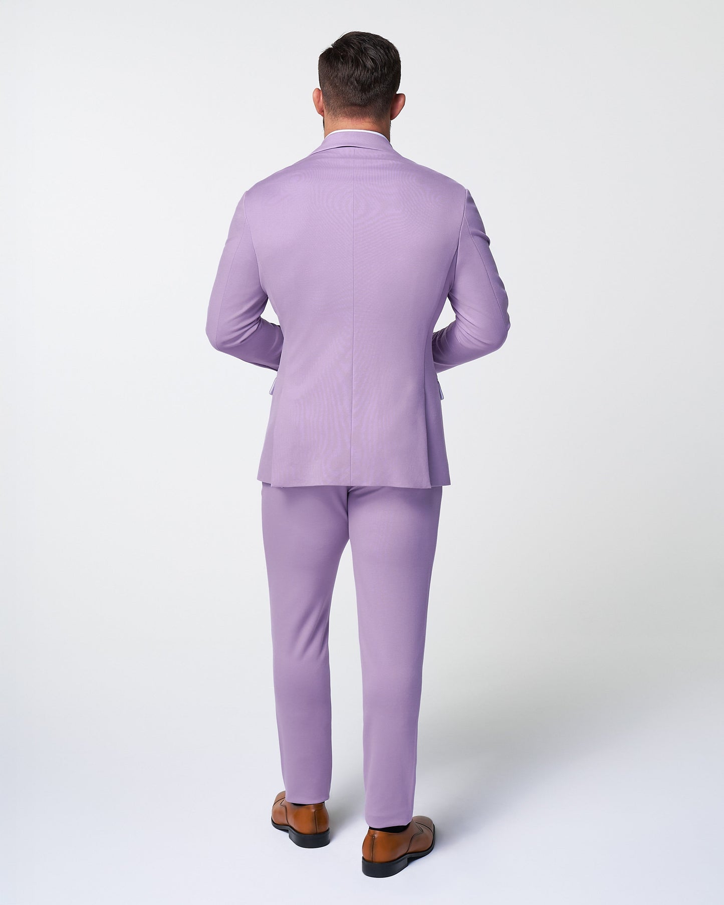 State & Liberty Athletic Fit Stretch Suit - Solid Royal Blue