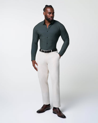 State & Liberty "The Colby" Dark Green & Mint Windowpane