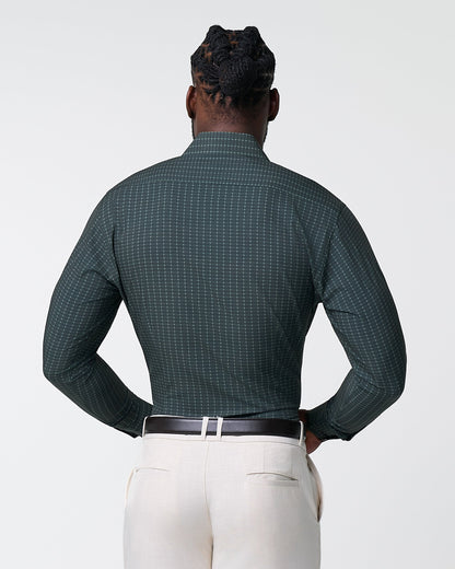 State & Liberty "The Colby" Dark Green & Mint Windowpane