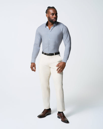 State & Liberty "The Fitz" Brown & Navy Plaid