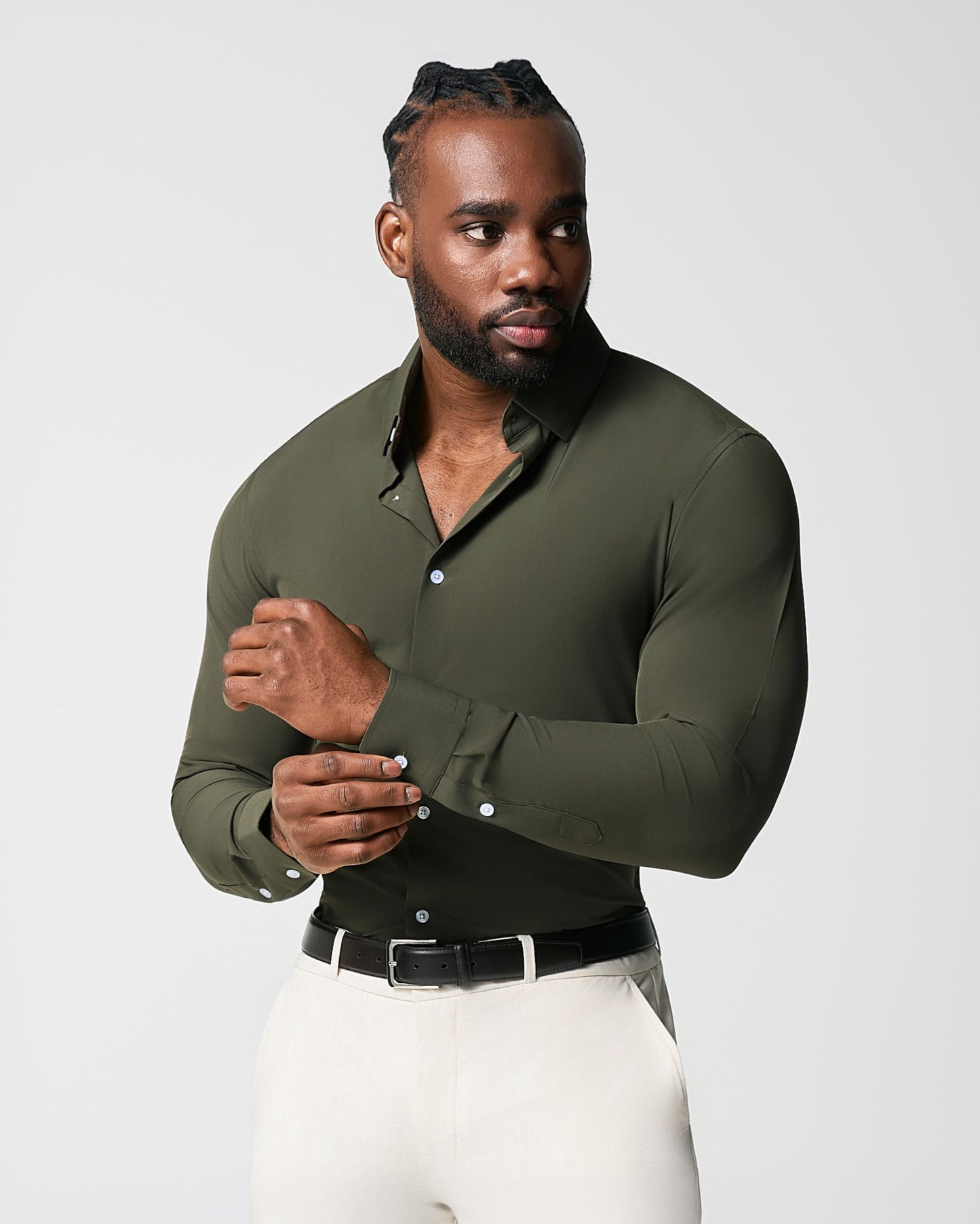 State & Liberty "The Ivy" Solid Olive