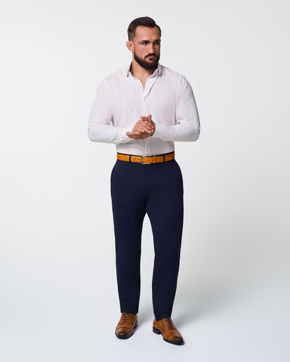 State & Liberty "The Julius" Maroon Windowpane