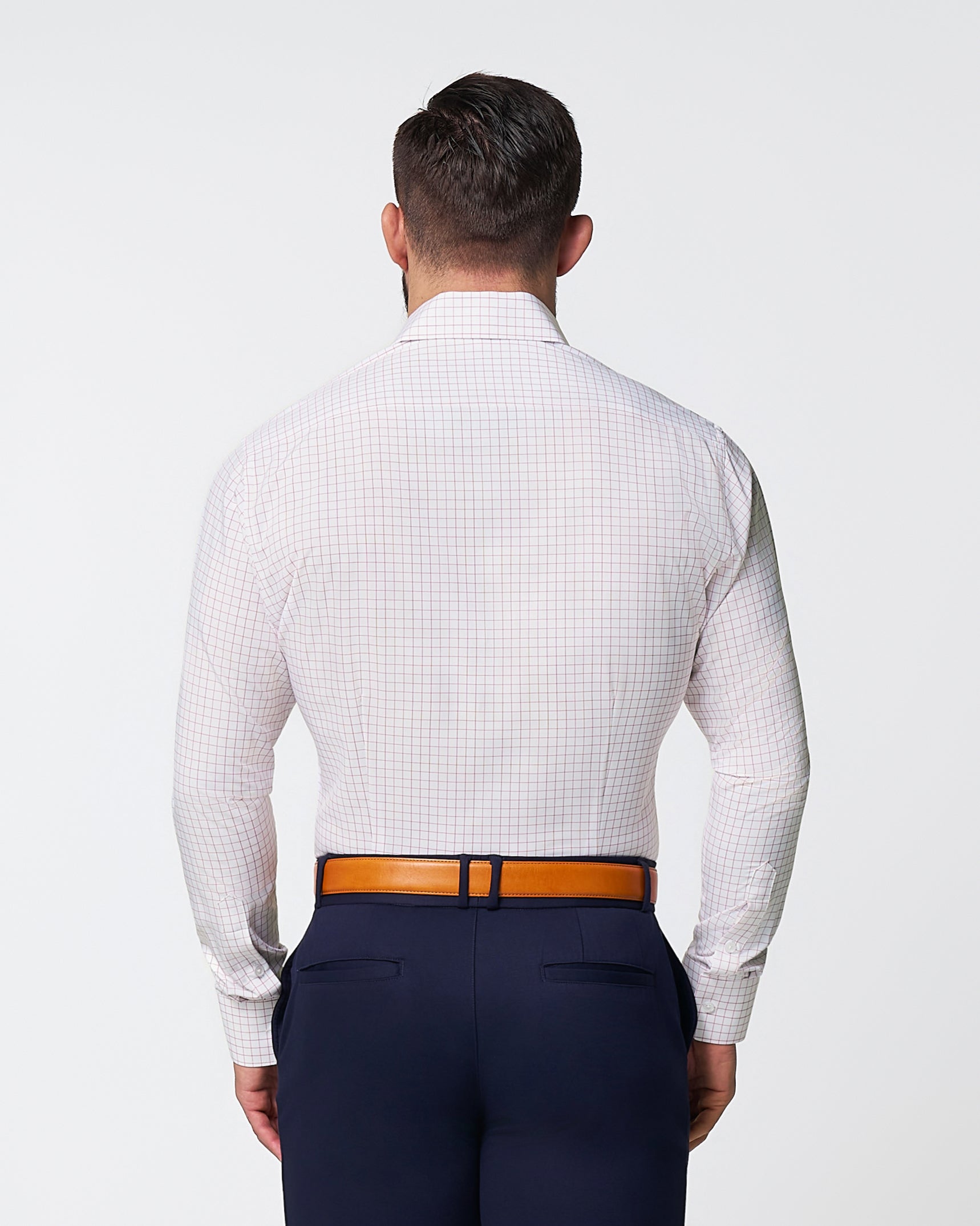 State & Liberty "The Julius" Maroon Windowpane